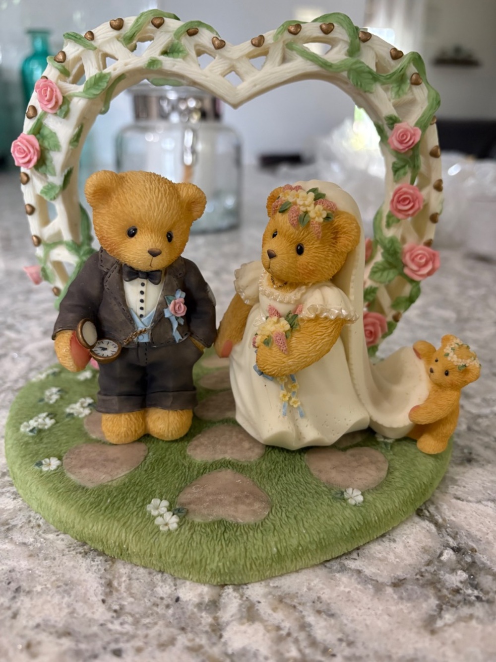 Cherished Teddies Bride and Groom